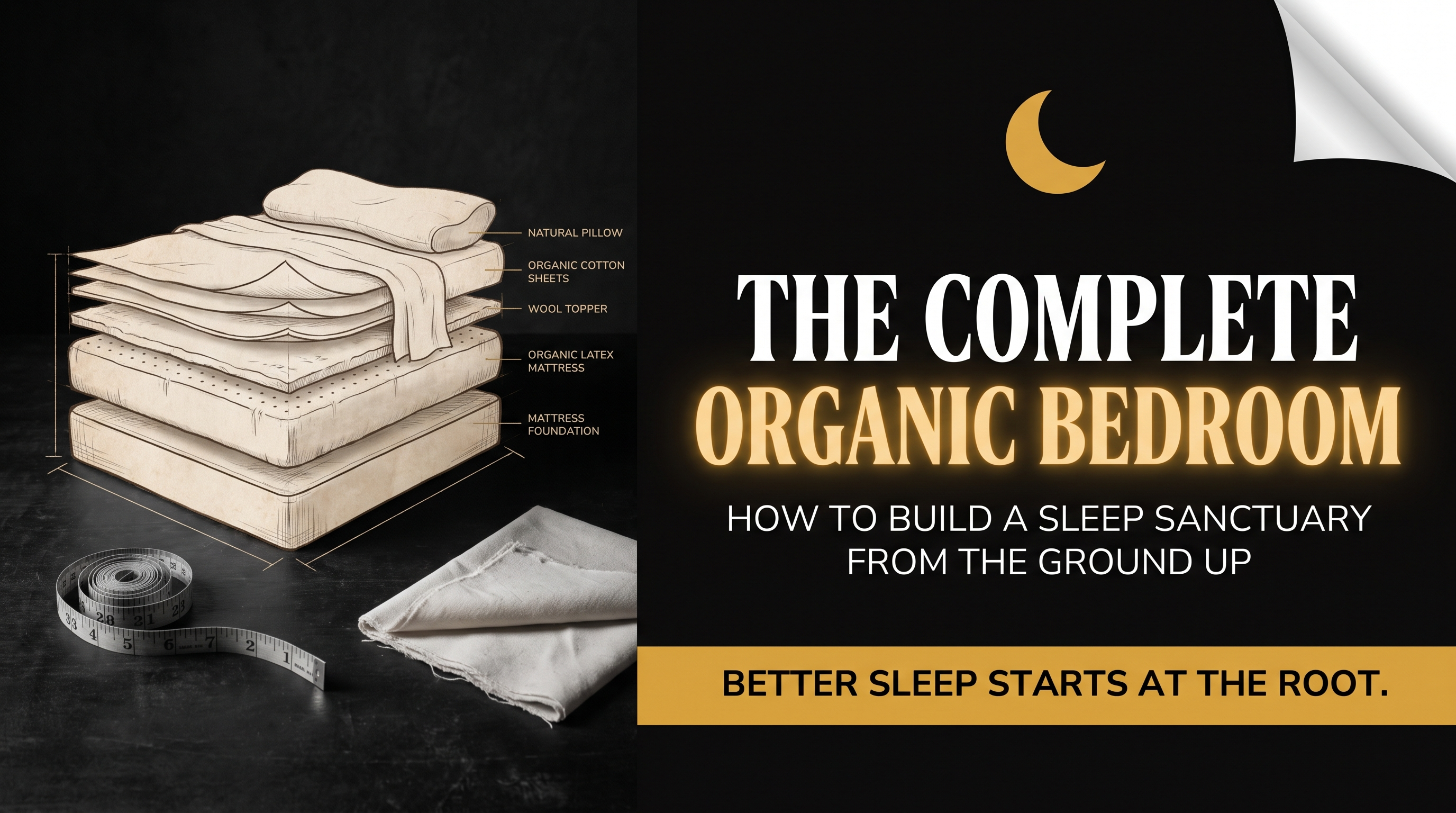 The Complete Organic Bedroom: How to Build a Sleep Sanctuary From the Ground Up