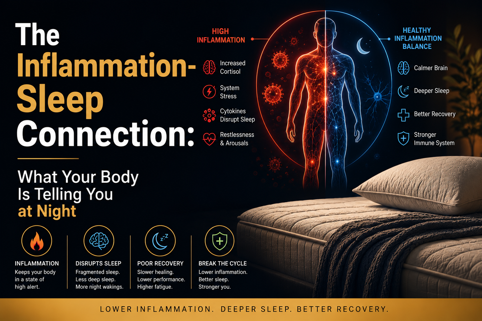 The Inflammation-Sleep Connection: What Your Body Is Telling You at Night