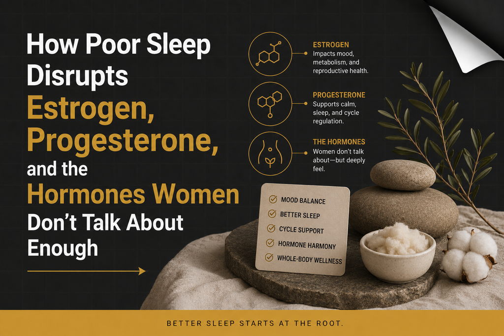 How Poor Sleep Disrupts Estrogen, Progesterone, and the Hormones Women Don't Talk About Enough