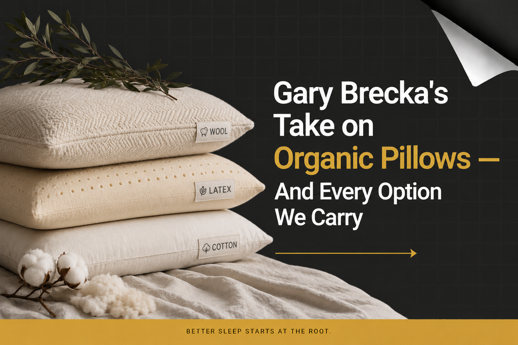 Gary Brecka's Take on Organic Pillows — And Every Option We Carry