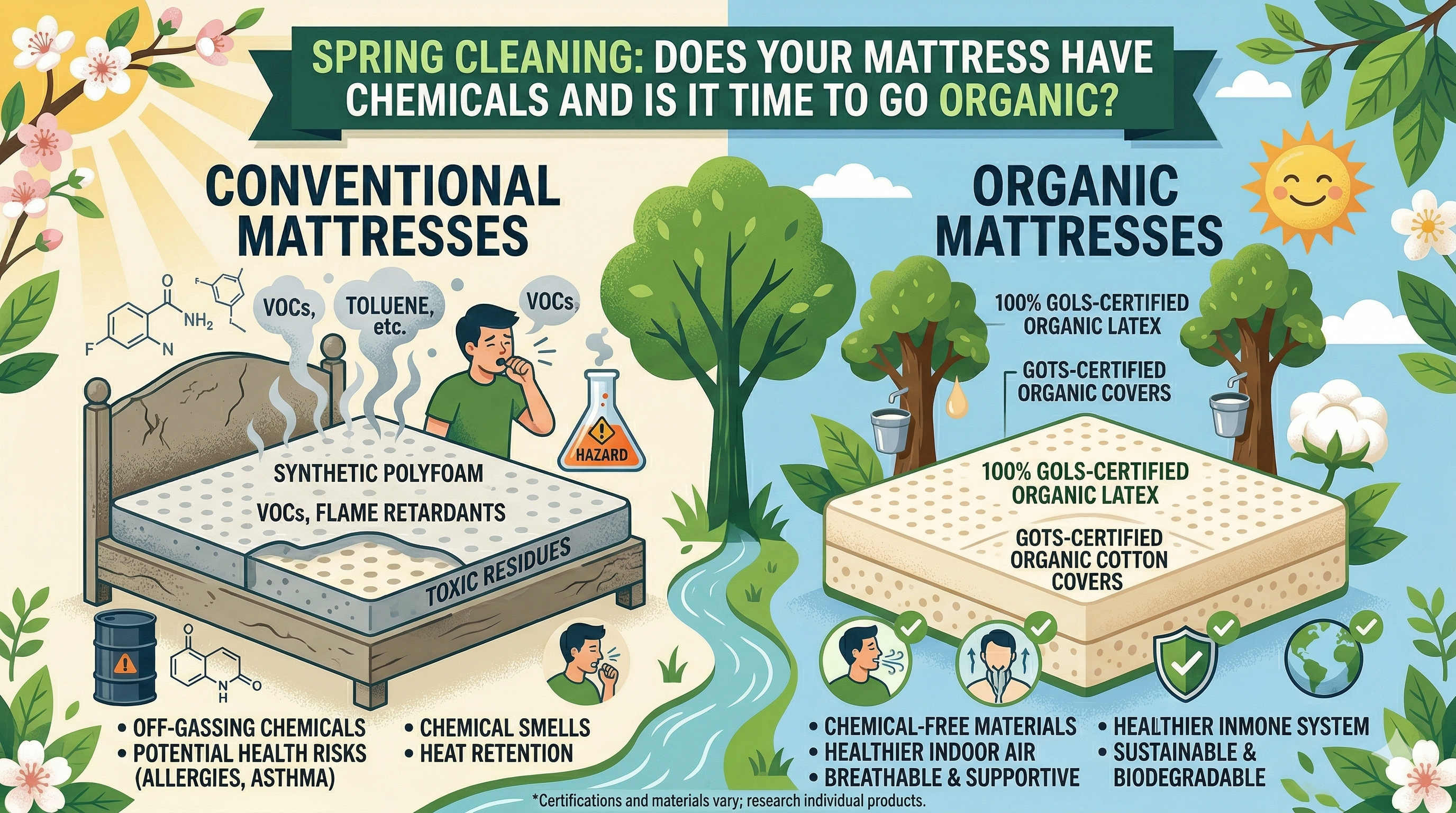 Spring Cleaning Your Sleep: How to Detox Your Bedroom Environment