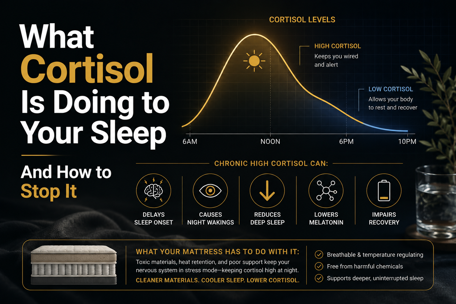 What Cortisol Is Doing to Your Sleep And How to Stop It
