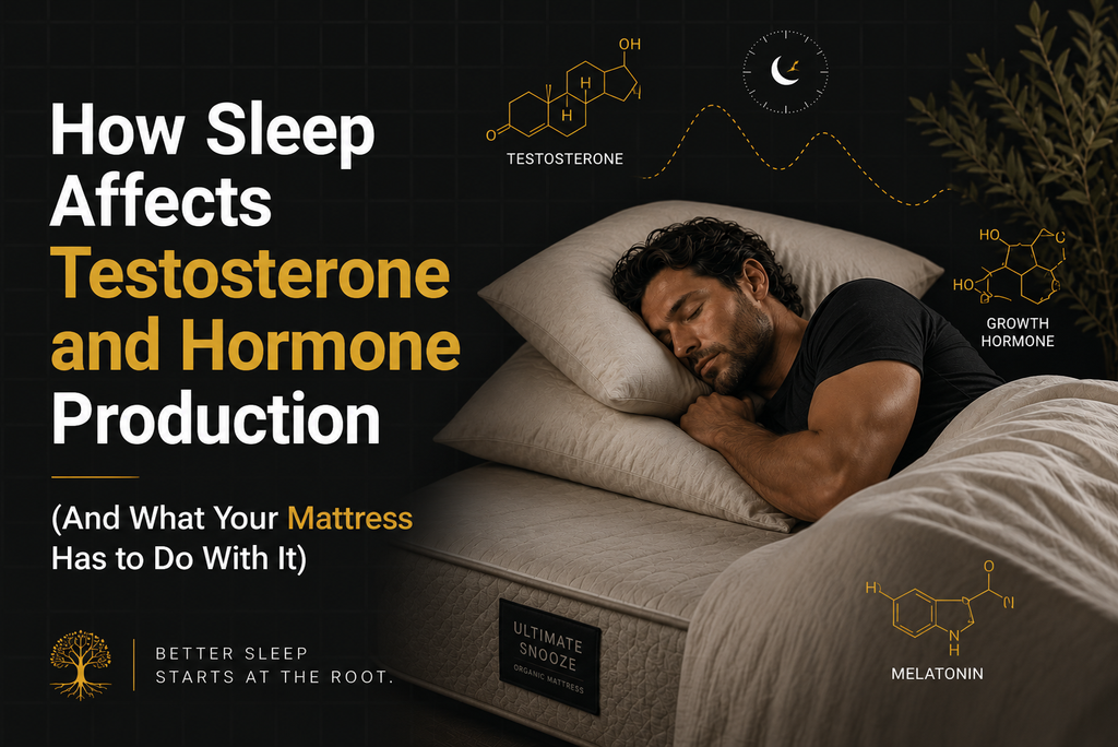 How Sleep Affects Testosterone and Hormone Production (And What Your Mattress Has to Do With It)