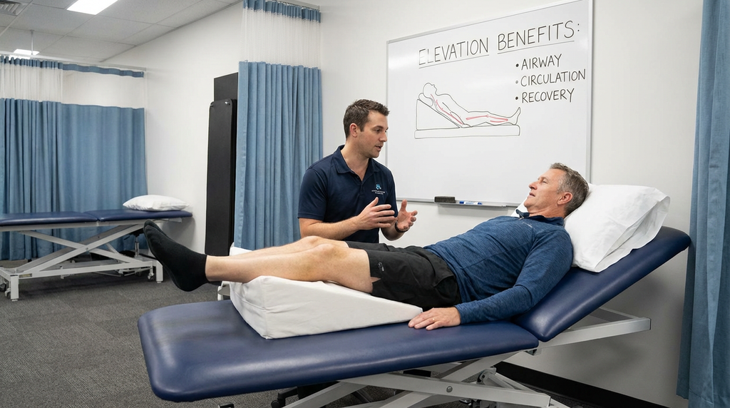 How Elevation Improves Airway, Circulation & Recovery