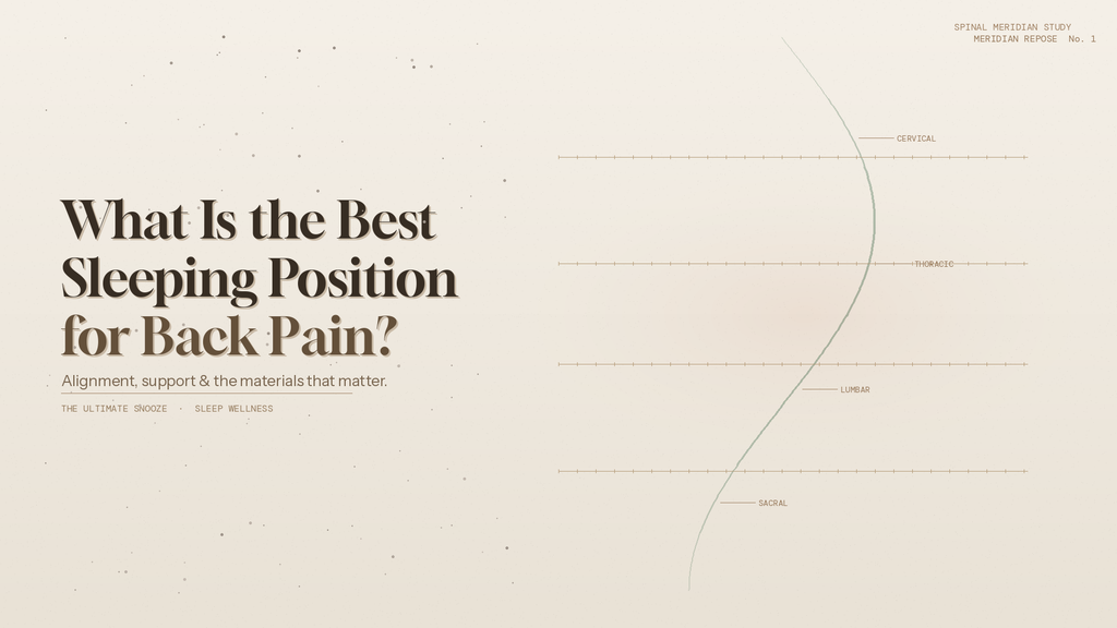 What Is the Best Sleeping Position for Back Pain?