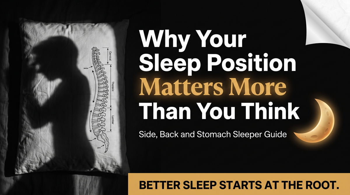 Why Your Sleep Position Matters More Than You Think