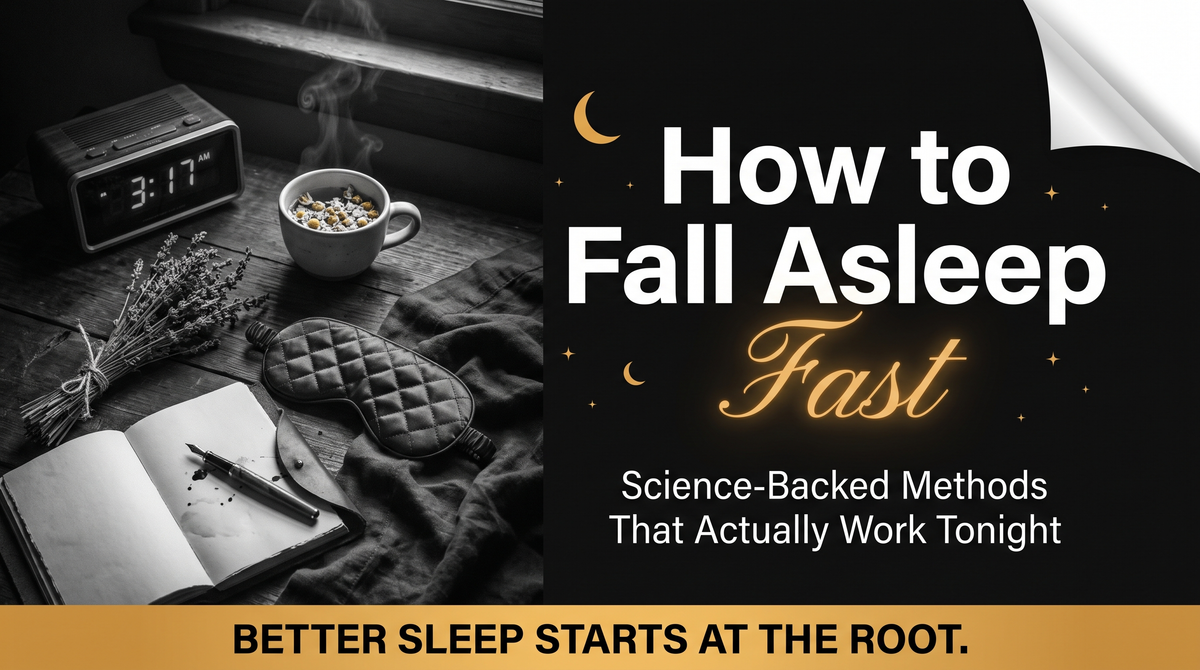 How to Fall Asleep Fast: Science-Backed Methods That Actually Work
