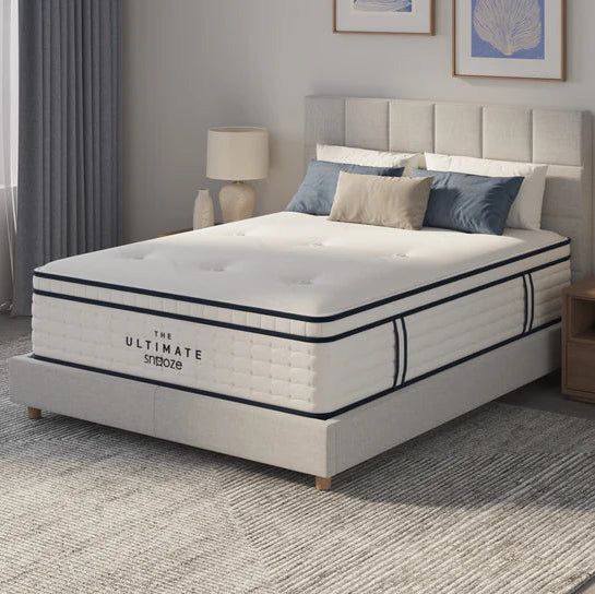 Gary Brecka mattress — Pillowtop Organic Latex, 4-inch natural latex, 1100 pocketed coils, chemical-free