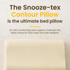 The Snooze-Tex Organic Latex Contour Molded Pillow - lifestyle photo 2