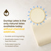 The Snooze-Tex Organic Latex Contour Molded Pillow - lifestyle photo 4