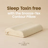The Snooze-Tex Organic Latex Contour Molded Pillow - lifestyle photo 7