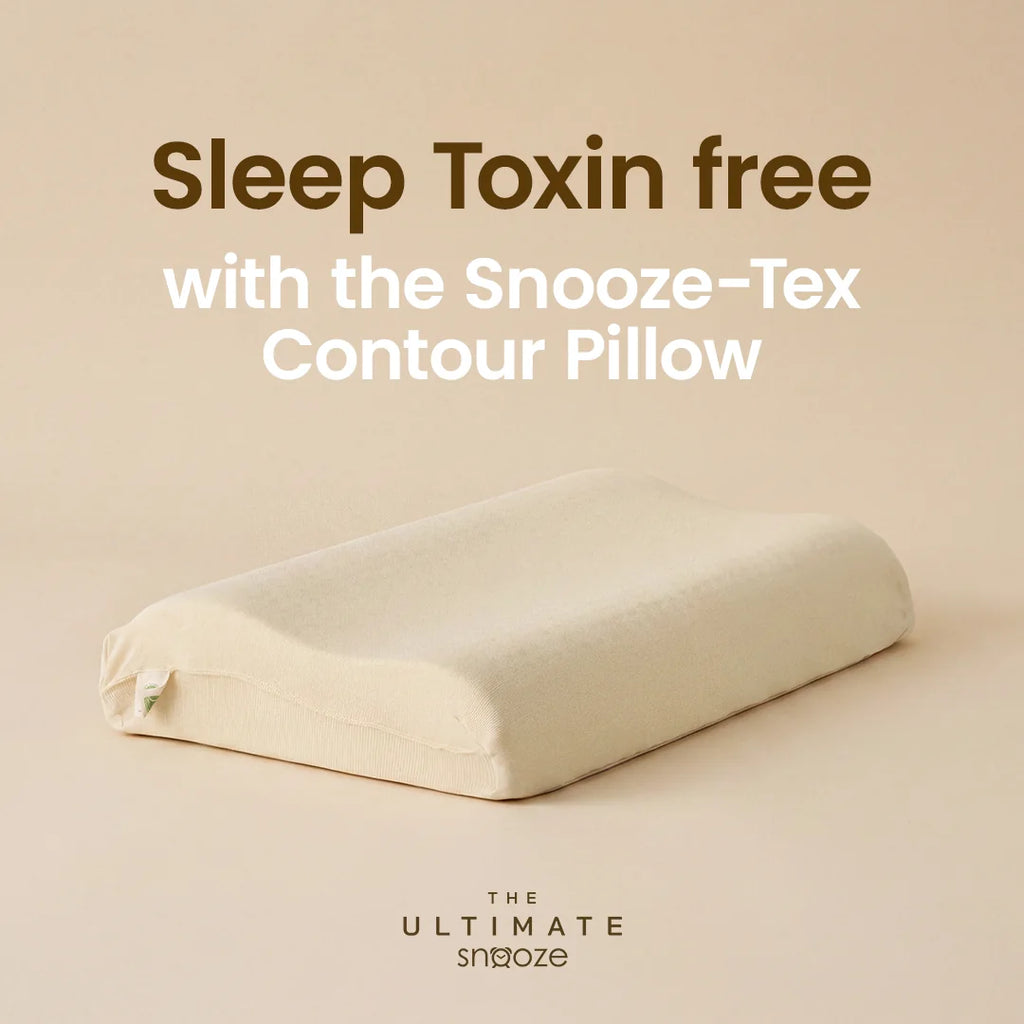 The Snooze-Tex Organic Latex Contour Molded Pillow - lifestyle photo 7