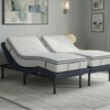 SnoozeLift split king adjustable base — dual independent adjustment for couples, pairs with The Ultimate Snooze mattress
