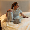Sheet Set | Breezeline™ Air | 100% Organic Cotton - lifestyle photo on bed