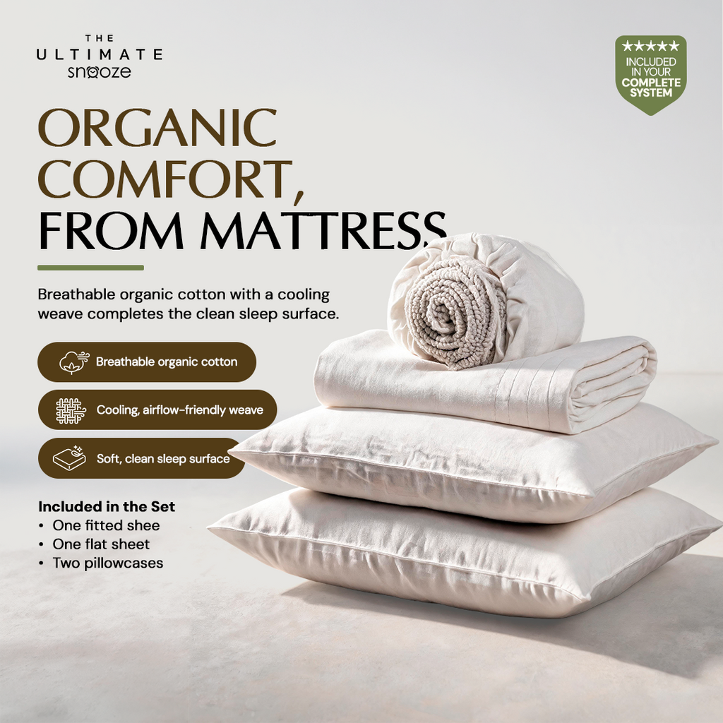 Gary Brecka Elite™ Organic Mattress Bundle with 5.0 Adjustable Base