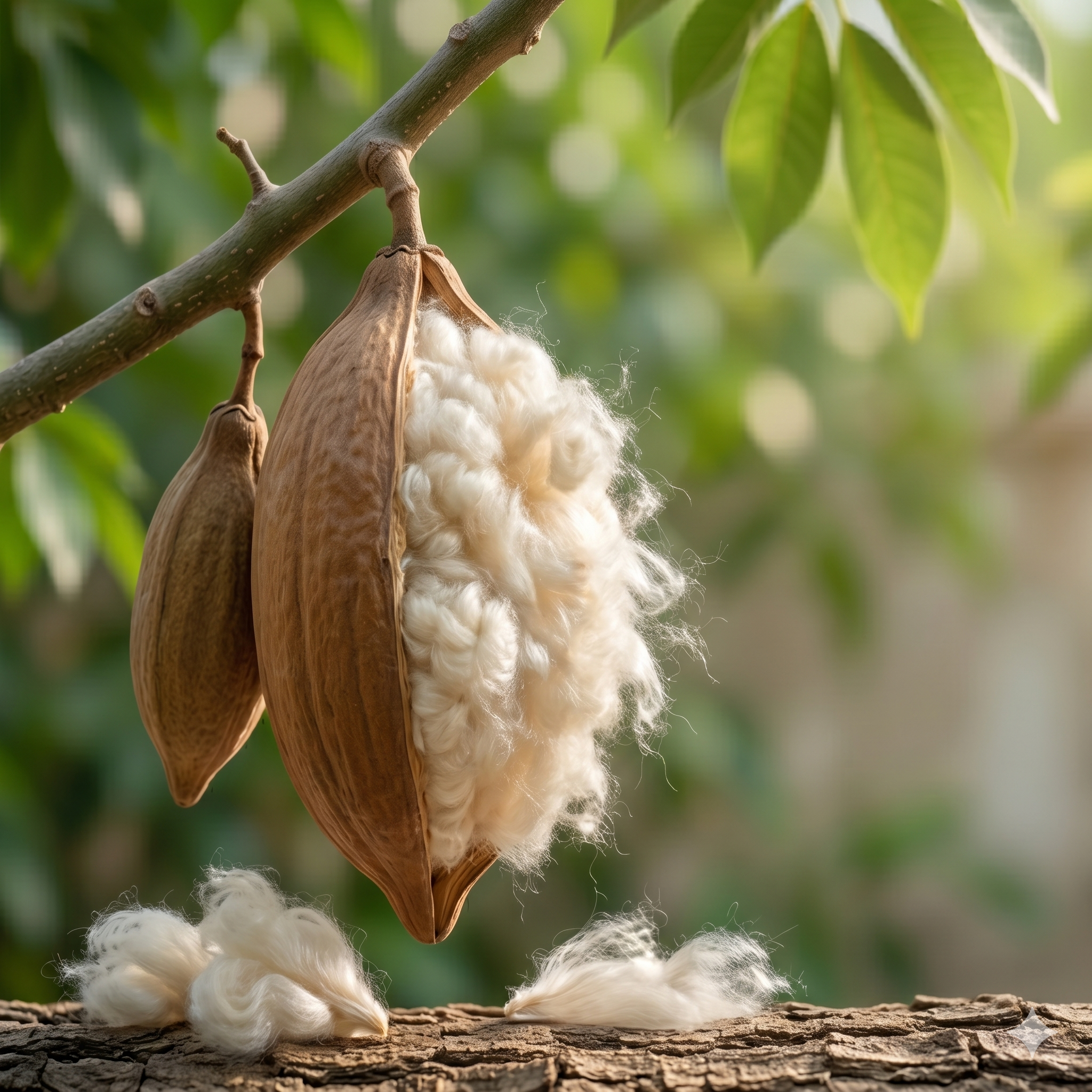 ORGANIC KAPOK (from trees)