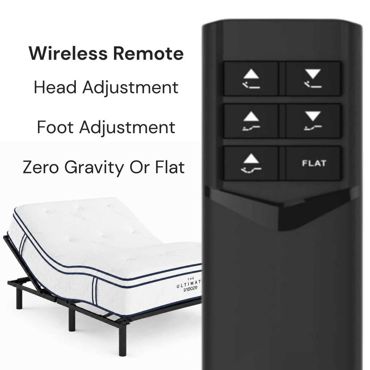 SnoozeLift 1.0: Essential adjustable base