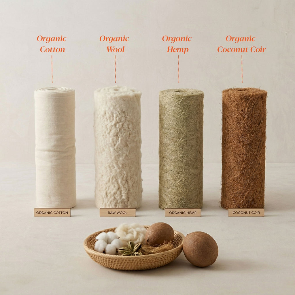 davinci sleepwell willow natural coconut palm crib mattress The Snooze Nest - Organic Crib Mattress