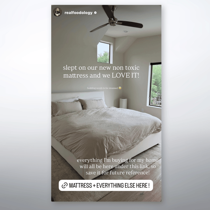 Pillow Top Organic Latex Mattress by Gary Brecka - lifestyle web photo