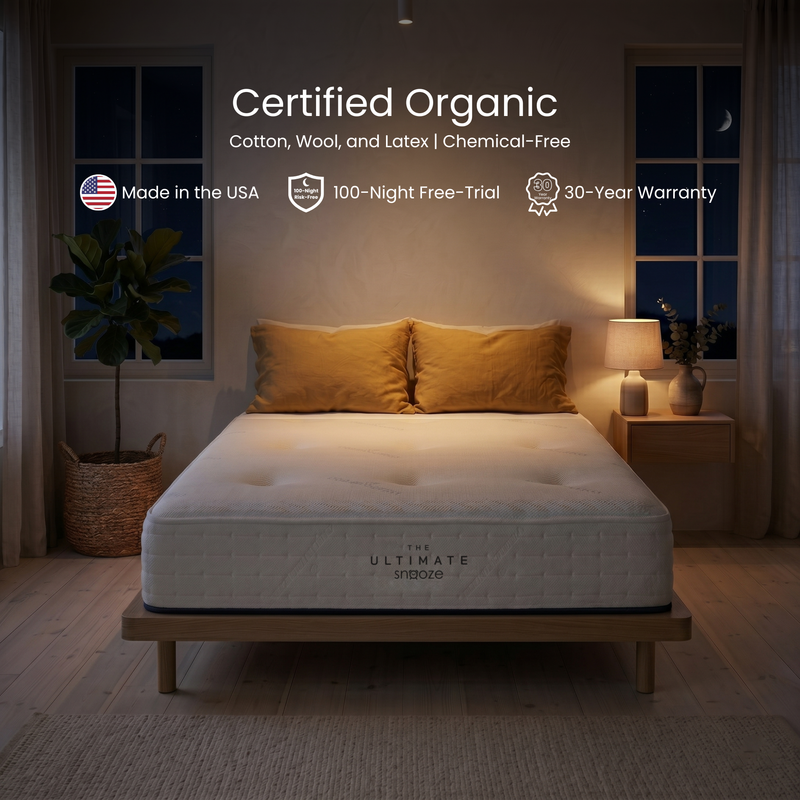 Pure Organic Latex Mattress - lifestyle web photo