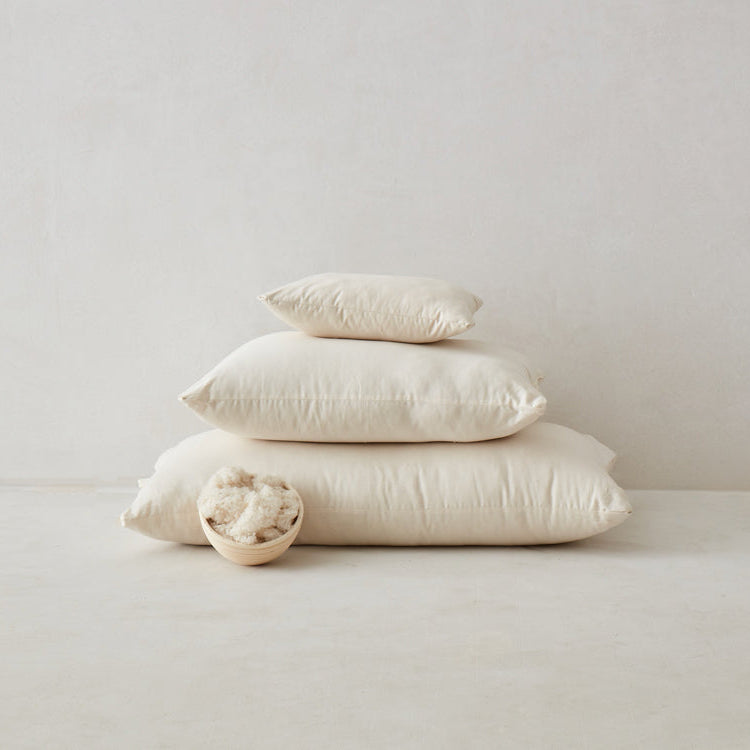Organic cotton pillow — The Ultimate Snooze Signature, GOTS certified fill, chemical-free bedding bundle