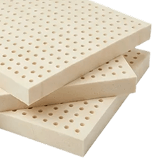 Latex outlasts foam