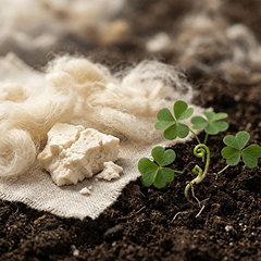 Biodegradable, recyclable materials designed to break down responsibly - not sit in landfills