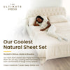 100% Linen Natural Cool Sheet Set